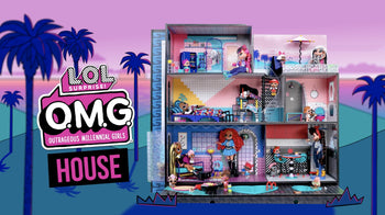 L.O.L. Surprise! O.M.G. Dolls House Exclusive Tour with Boss Queen!