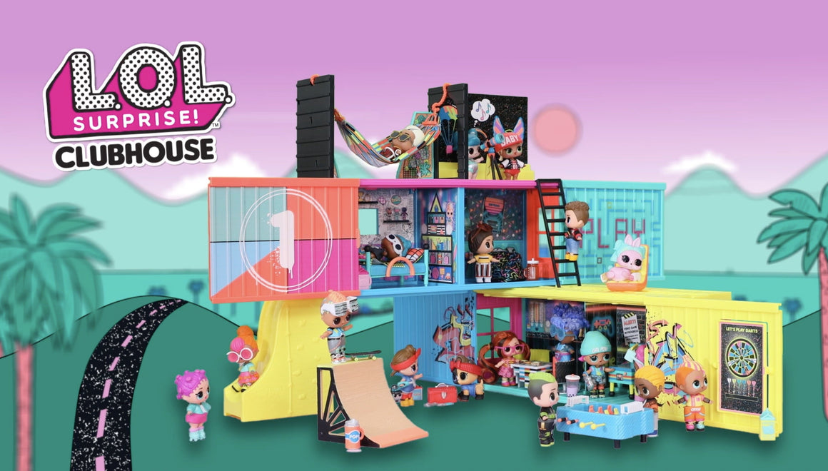 L.O.L. Surprise! Dolls Clubhouse Exclusive Tour with Switch B.B.!