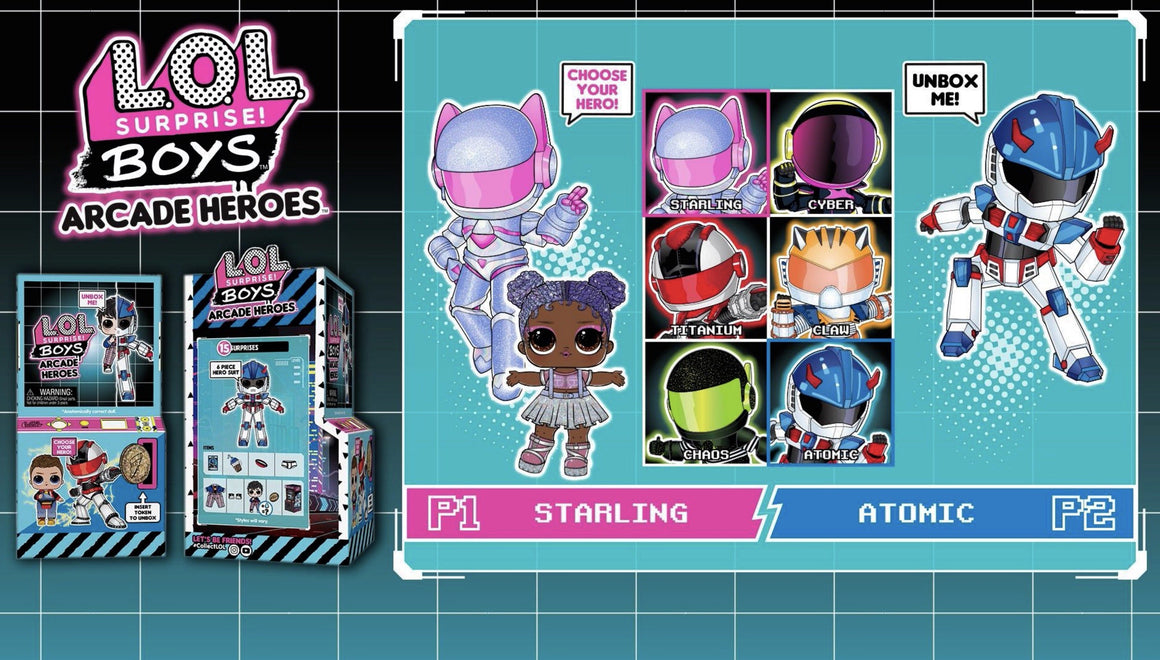 How To Unbox Boys Arcade Heroes