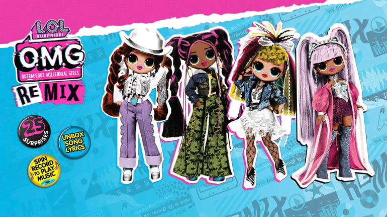 How to Unbox Remix Dolls