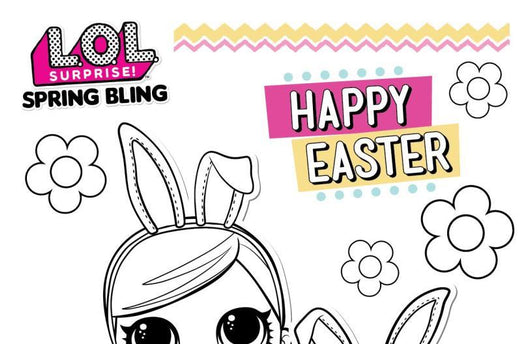 Hops Easter Coloring Sheet