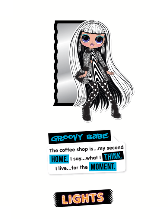 L.O.L. Surprise O.M.G. Lights Groovy Babe