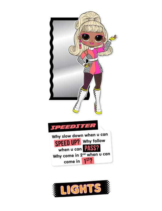 L.O.L. Surprise O.M.G. Lights Speedster