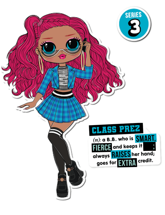 LOL Surprise OMG Class Prez
