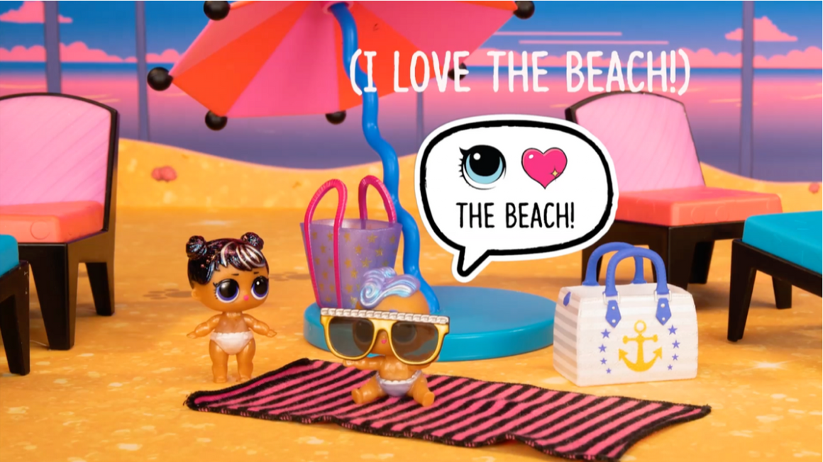 L.O.L. Surprise! Beach Day Stop Motion