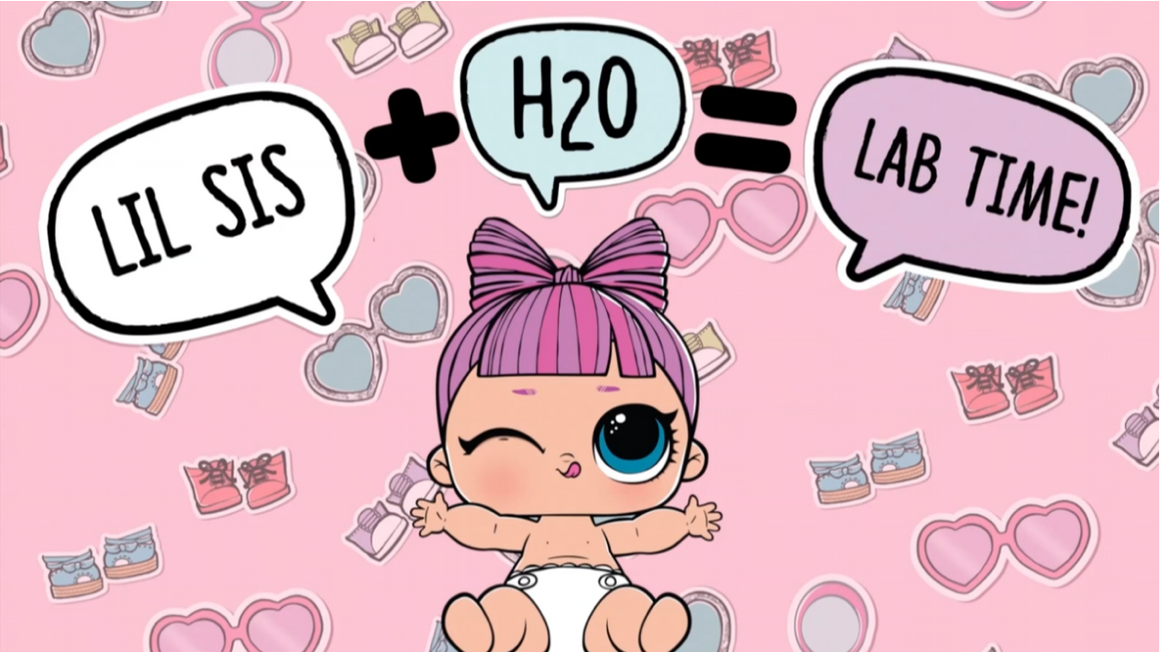 L.O.L. Surprise! Unboxed! Lil Sis + H2O = Lab Time! Season 2 Ep. 5