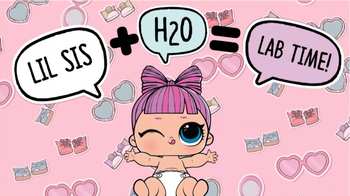 L.O.L. Surprise! Unboxed! Lil Sis + H2O = Lab Time! Season 2 Ep. 5