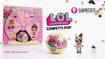L.O.L. Surprise! Confetti Pop Commercial