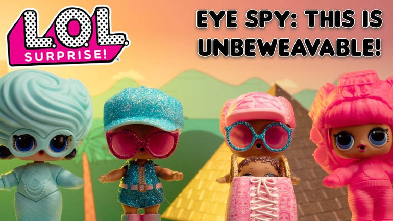 L.O.L. Surprise! Eye Spy Ep. 5: This is Unbeweavable! | Stop Motion