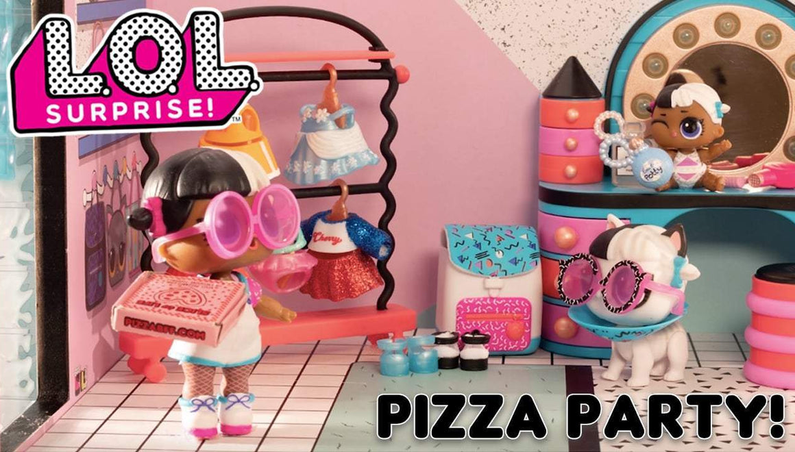 L.O.L. Surprise! Pizza Party! | Stop Motion