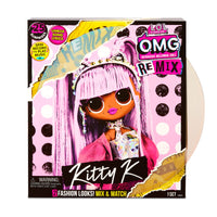 L.O.L. Surprise! O.M.G. Remix Kitty K Fashion Doll - 25 Surprises with Music