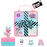 L.O.L. Surprise! Deluxe Present Surprise with Limited Edition Miss Par-tay Doll and Pet, Pink