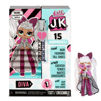 L.O.L. Surprise! J.K. Mini Fashion Doll- Diva with 15 Surprises