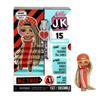 L.O.L. Surprise! J.K. Mini Fashion Doll - M.C. Swag with 15 Surprises