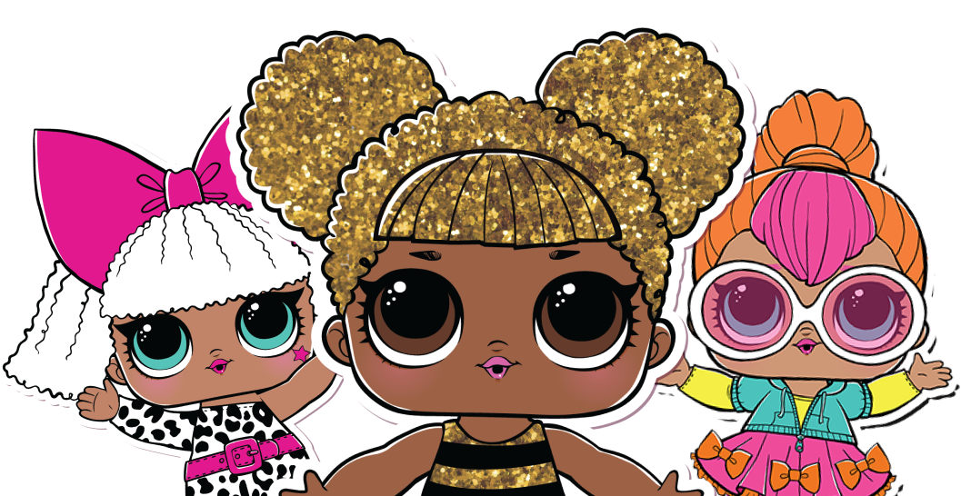 Lol dolls top names glitter